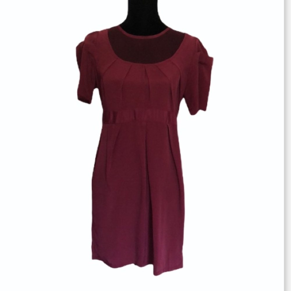 ASOS Dress with Illusion Netting